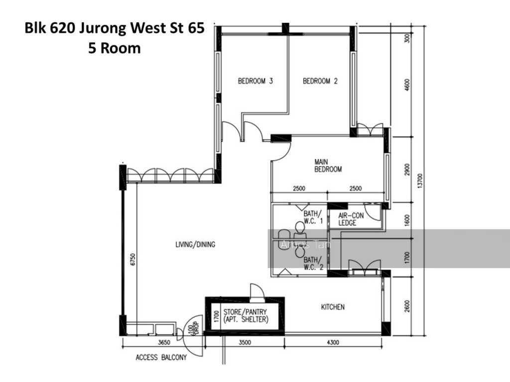 Blk 620 Jurong West Street 65 (Jurong West), HDB 5 Rooms #130986992